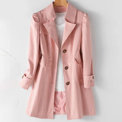 Daphne Mid-Length Trench Coat