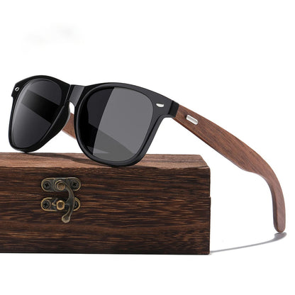 NatureLux Polarized Wooden Sunglasses