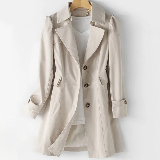 Daphne Mid-Length Trench Coat