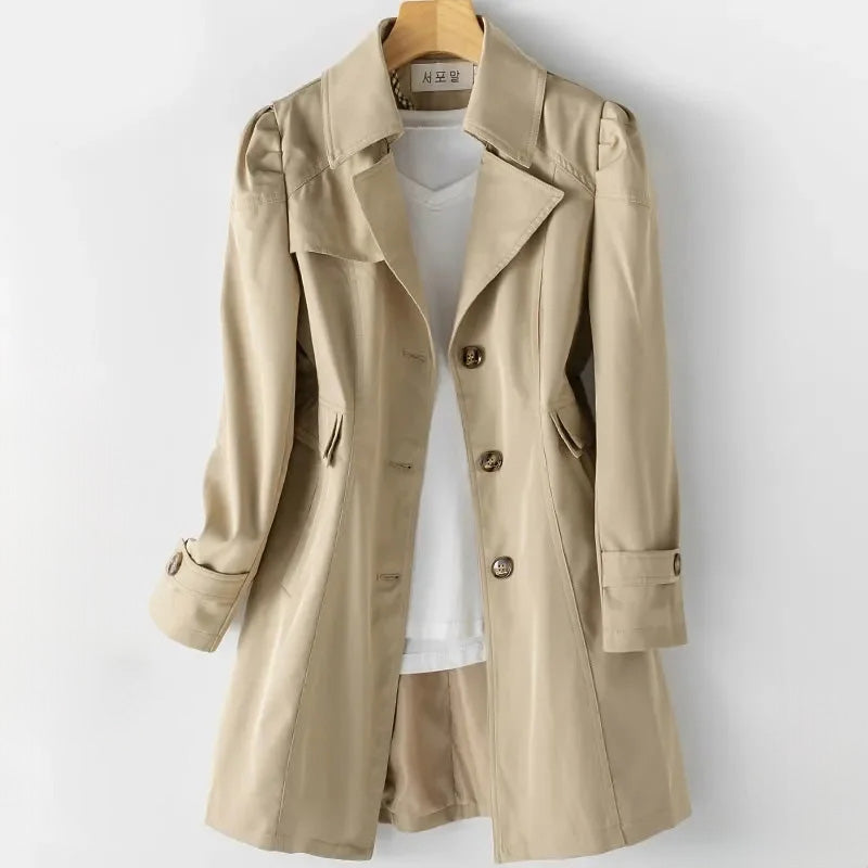 Daphne Mid-Length Trench Coat