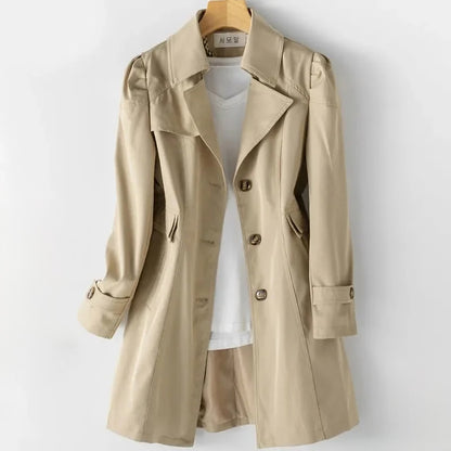 Daphne Mid-Length Trench Coat