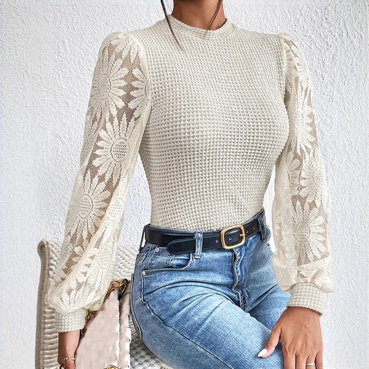 Isabella Lace Pullover Sweater