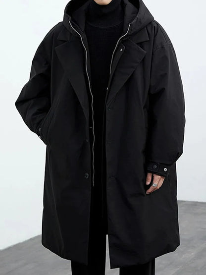 Revered Man Trench Coat