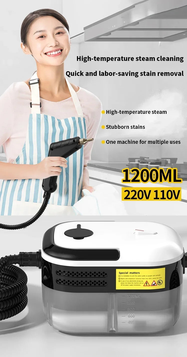 Portable High Temperature Steam Cleaner