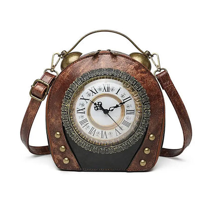 Antique Clock Cross Body Bag