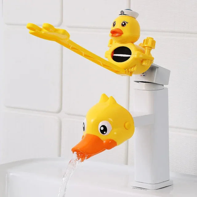 Kiddie Washing Faucet Duck Extender Set