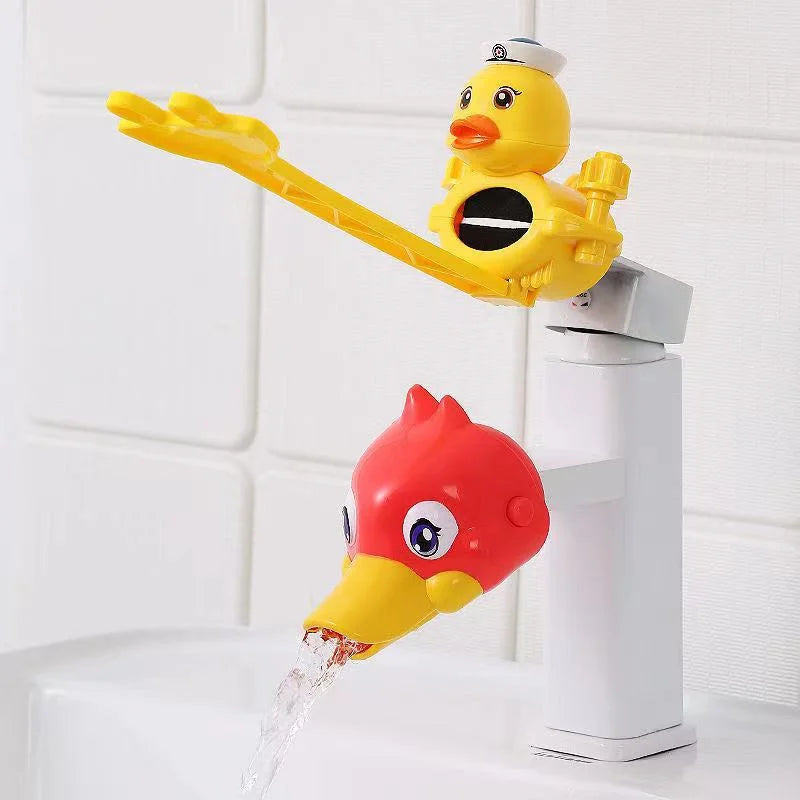 Kiddie Washing Faucet Duck Extender Set