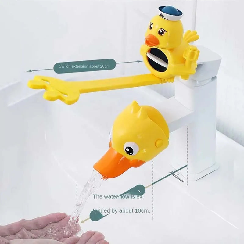 Kiddie Washing Faucet Duck Extender Set