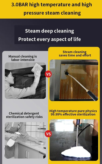 Portable High Temperature Steam Cleaner