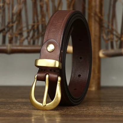 Belle Women's Genuine Leather Belt