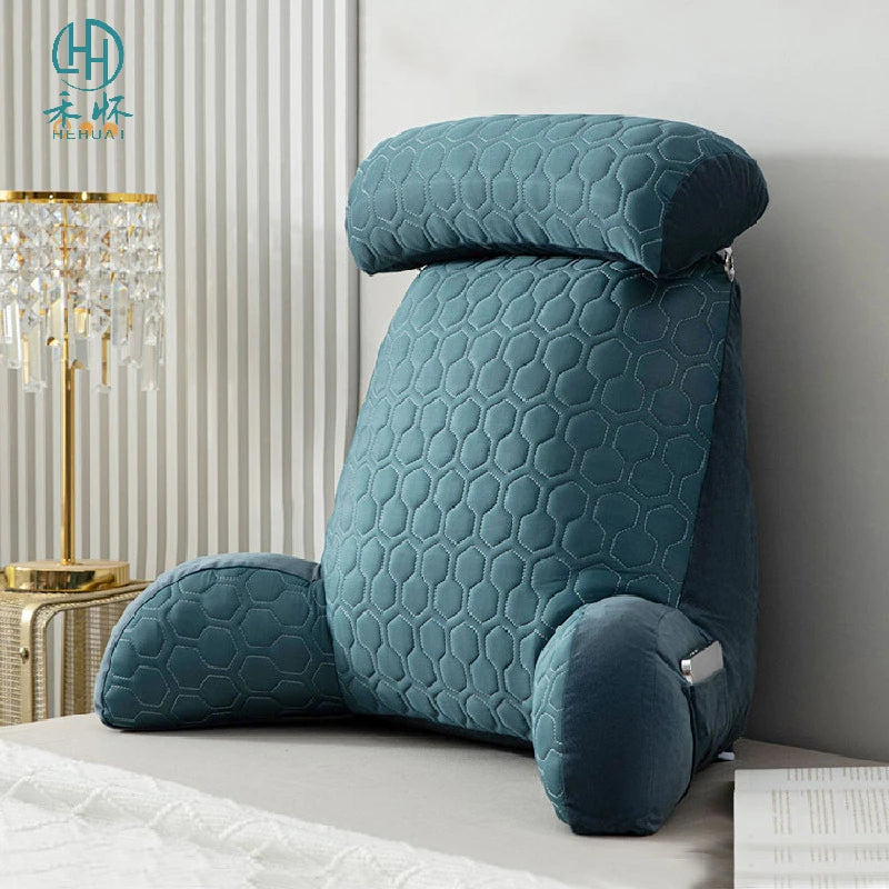 RelaxEase Backrest Reading Pillow