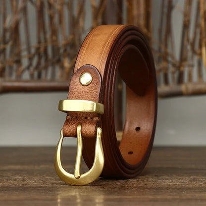 Belle Women's Genuine Leather Belt