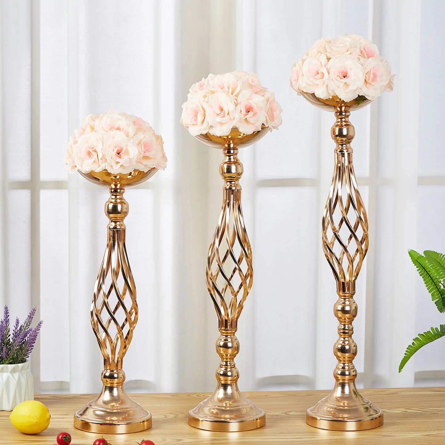 Gold Luxury Table Candle Holder