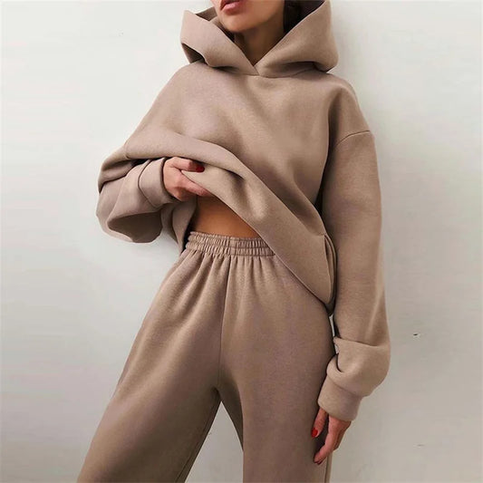 ActiveMe Oversized Sweatsuit Set