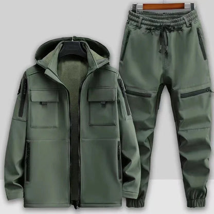 Outdoorsman Fleece Waterproof Jacket & Pants Set