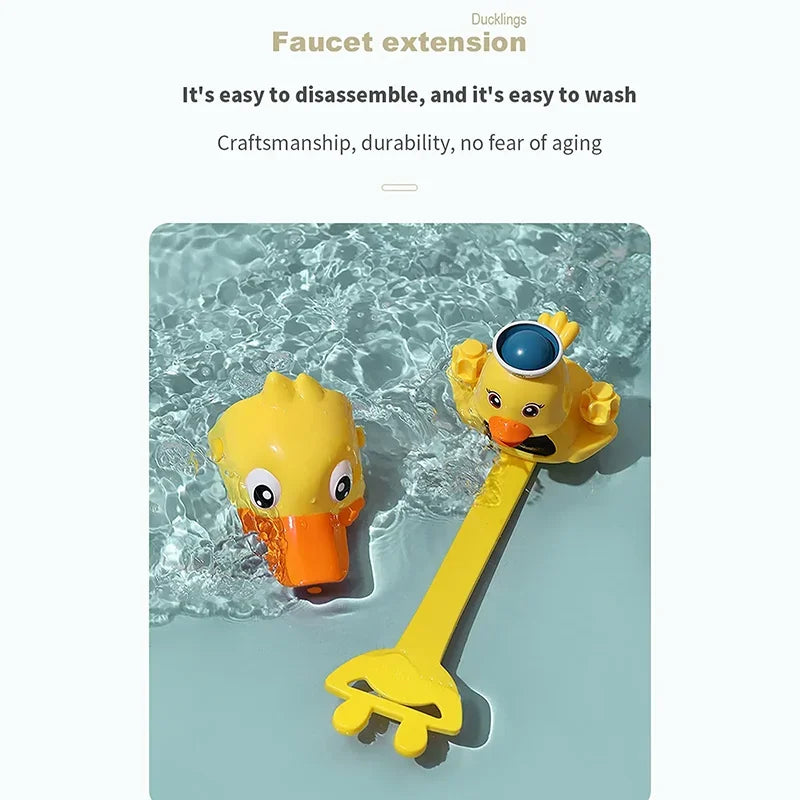 Kiddie Washing Faucet Duck Extender Set