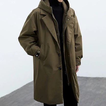 Revered Man Trench Coat