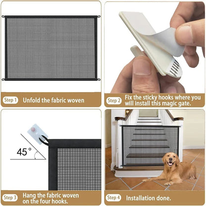 Pets & Kids Mesh Safety Gate