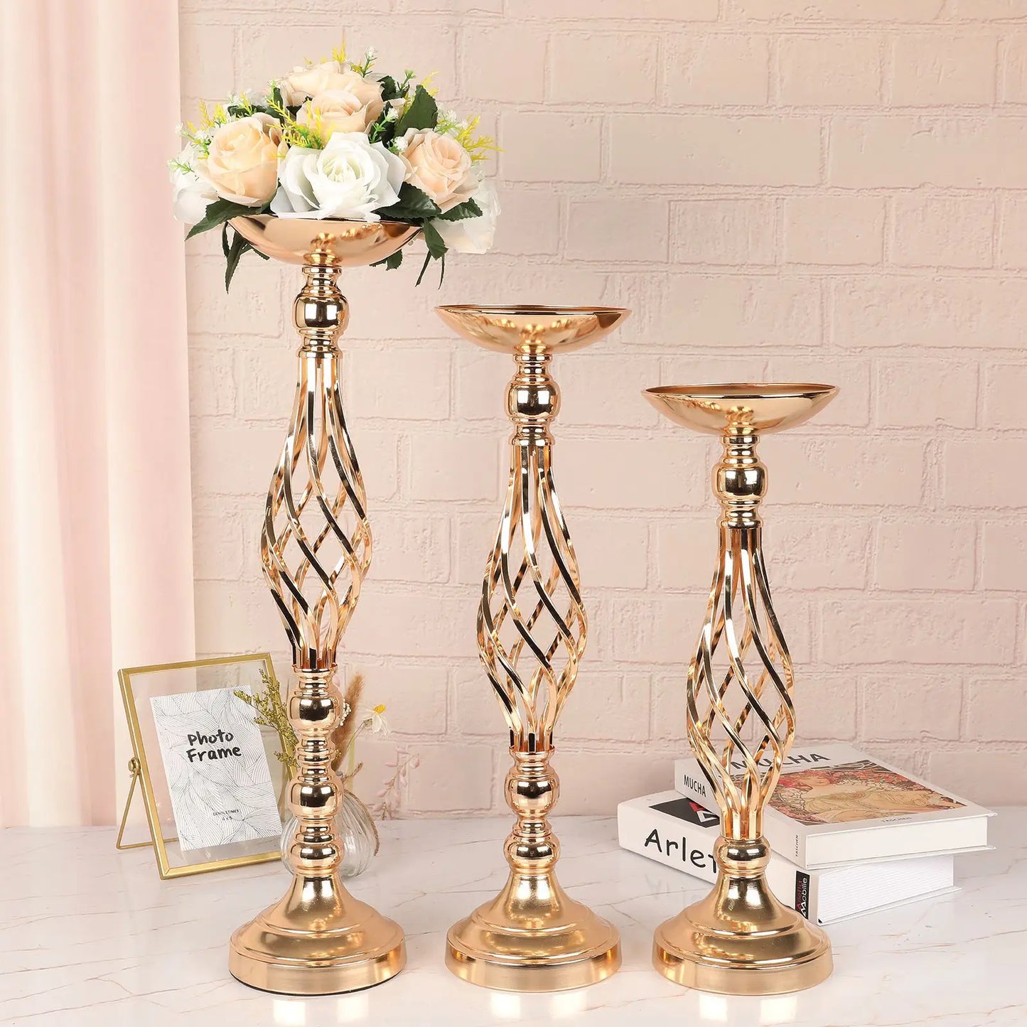 Gold Luxury Table Candle Holder