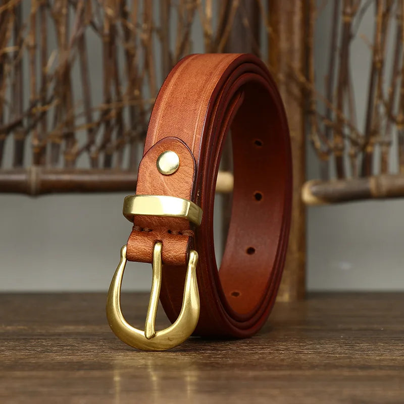 Belle Women's Genuine Leather Belt