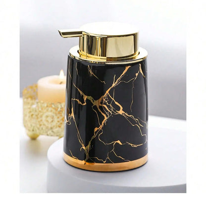 Ceramic Marble Texture Foaming Soap Dispenser