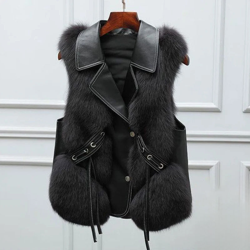 Anastasia Faux Fur Vest