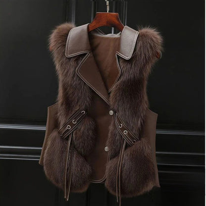 Anastasia Faux Fur Vest